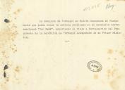 Informações de origem estrangeira de 1953 e 1954.