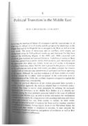 Political transition in the Middle East (Transição política no Médio Oriente), por May Chartouni-Dubarry