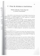 Prise de décision et institutions(Tomada de decisões e instituições), por Stefano Silvestri, Nicole Gnesotto e Álvaro Vasconcelos