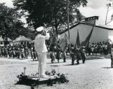 Cerimónias militares e inauguração de escolas em Aileu