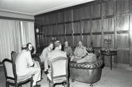 Visita do chefe do Estado Maior de Itália com receção pelo presidente da República e chefe do Estado Maior General das Forças Armadas (CEMGFA), general Ramalho Eanes e do VCEMGFA, general Altino de Magalhães.