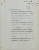 Estudos sobre problemas dos quadros permanentes das Forças Armadas.