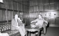 Visita do ministro da Defesa de França ao chefe do Estado Maior General das Forças Armadas (CEMGFA), general Melo Egídio.