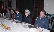 Jantar de despedida do chefe de Estado Maior da Armada, almirante Andrade e Silva, em São Julião da Barra.