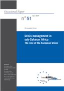 Crisis Management in sub-Saharan Africa – The Role of the European Union (Gestão de Crises na África Subsariana – O Papel da União Europeia), por Fernanda Faria