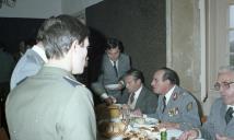 Visita ao Hospital Militar de Tomar do chefe do Estado Maior General das Forças Armadas (CEMGFA), general Melo Egídio.