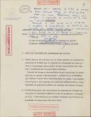 Parecer do general Francisco da Costa Gomes, chefe do Estado Maior General das Forças Armadas (CEMGFA), sobre a situação na Guiné – região do Boé, com despacho manuscrito do ministro da Defesa, Sá Viana Rebelo.