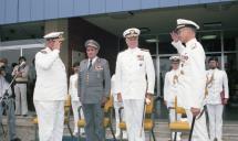 Entrega do Comando no IBERLANT (Comando da Área Ibero-Atlântica da NATO).