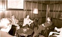Visita de um general estrangeiro ao chefe do Estado Maior General das Forças Armadas (CEMGFA), general Lemos Ferreira.