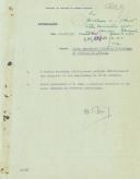 Negociações gerais para as fábricas de pólvoras e explosivos em 1953 e 1954.