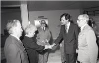 Visita do ministro da Defesa Nacional, Eurico de Melo, às instalações do Complexo de Oeiras do Instituto de Apoio Social das Forças Armadas (IASFA).
