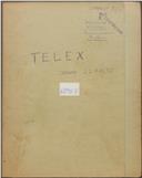 Telexes recebidos de 22 de agosto a 6 de setembro de 1975.