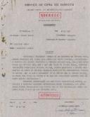 Processo do chefe de Brigada da PEI - Polícia do Estado da índia, Casimiro Monteiro, preso pela PIDE a pedido do Ministério do Ultramar em 1958.