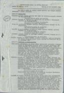 Ordens de serviço do SGDN de 1958 (nº 1 – 8).