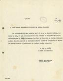 Despachos do ministro [da Defesa Santos Costa] para o Gabinete, 1953.