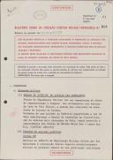 Relatório Diário da Situação Político-Militar Portuguesa de 18 a 19 de Novembro de 1974, pela 2ª Repartição do EME - Estado Maior do Exército.