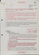 Relatório Diário da Situação Político-Militar Portuguesa de 21 a 22 de Janeiro de 1975, pela 2ª Repartição do EME - Estado Maior do Exército.