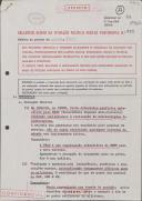 Relatório Diário da Situação Político-Militar Portuguesa de 6 a 7 de Novembro de 1974, pela 2ª Repartição do EME - Estado Maior do Exército.